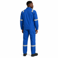 Combinaison de travail ignifuge, imperméable, isolante, fluorescente, élastique, résistante à la chaleur, antistatique