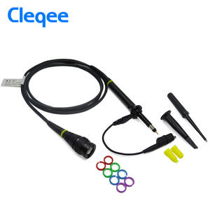 Cleqee-2 p7200 DC-200MHz escopo de sonda <span class=keywords><strong>bnc</strong></span>, tampa protetora 200mhz osciloscópio sonda x1/x10 teste chumbo - Product Image 1