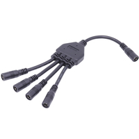 Connecteur universel 5.5*2.1mm /5.5*2.5mm DC Plug Pré-fil mâle et femelle pour véhicules tout-terrain en plein air
