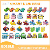 3D hecho a mano azúcar postre Cupcake decoraciones coche comestible pastel Toppers para niños fiestas Navidad graduación fabricante directo