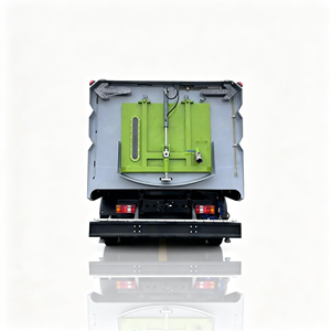 รถกวาดถนน Howo 4x2 จากจีน ปรับแต่งพวงมาลัยได้ มาตรฐานไอเสีย Iso Ccc สำหรับรถกวาดถนน - Product Image 2
