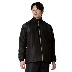 Plus Size Men's Casual Autumn Embroidered Polar <b>Fleece</b> <b>Jacket</b> Full Zip Soft Polyester Fabric <b>Thick</b> Outdoor Recreation Coat - Product Image 2