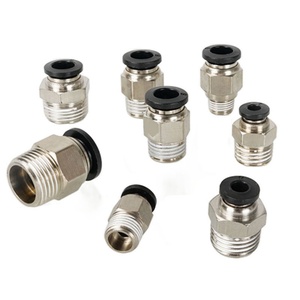 Elbow Straight Male Brass Plastic Push in Fitting Pneumatic Air Fitting <b>Quick</b> <b>Connector</b> Pneumatic Part Cylinder Fittings - Product Image 6