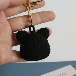 <b>Dog</b> Keychain Crochet Toy Pig Puppy Husky Corgi Key Chains Crochet Knitted Keychain Doll <b>Keyring</b> Handmade Crochet Animal Keychain - Product Image 6