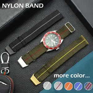 CAOWTAN 20mm 22mm Bande Élastique pour <span class=keywords><strong>Samsung</strong></span> galaxy <span class=keywords><strong>3</strong></span> Montre 46mm 42mm <span class=keywords><strong>Gear</strong></span> S3 Bracelet en Nylon Active 2 <span class=keywords><strong>Sport</strong></span> Bande pour Amazfit Bip Paca - Product Image 2