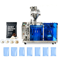 Machine d'emballage de sachets préformés certifiée CE, machine de remplissage de poudre de piment pour l'emballage sous vide à l'azote en sachet à fermeture éclair