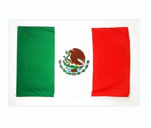 새로운 3x5 발 멕시코 100D 폴리에스터 인쇄 깃발 및 배너