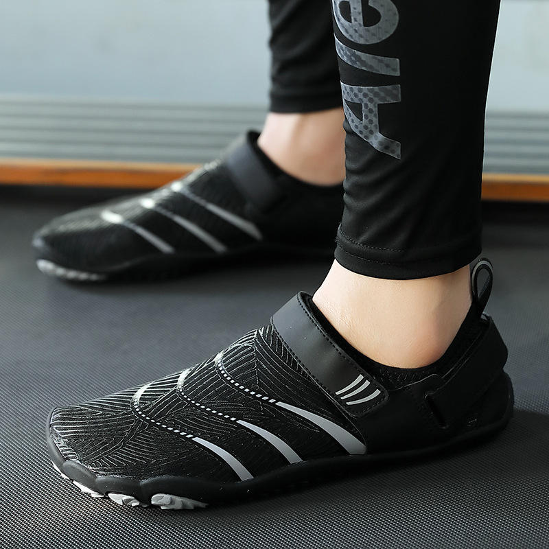 Barefoot Quick-Dry Rubber Sole Aqua Water Socks Mesh Slip-on Swim