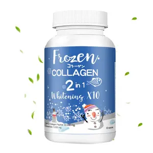 Winstown Capsules éclaircissantes pour la peau OEM Detox Frozen Collagen 2 in 1 Anti Aging Herbal Supplements Skin Whitening Pilules