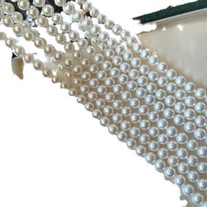 สร้อยคอมุกแท้สีขาวจากออสเตรเลีย ขนาด 10-11 มม. ทรงกลม แสงเงาสวยงาม มีตำหนิเล็กน้อย พร้อมแผ่นเงินแท้สำหรับเปลี่ยน ของขวัญ - Product Image 5