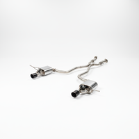Système d'échappement avec commande de soupape pour Jeep Grand Cherokee SRT 6.2L, en acier inoxydable 304, avec dispositif d'échappement sport longue portée