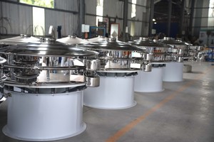 Ngành công nghiệp khai thác mỏ sử dụng thép không gỉ thông tư <span class=keywords><strong>ROTARY</strong></span> rung màn hình dọc rung động cơ hiệu quả cao Graphite sifter - Product Image 5