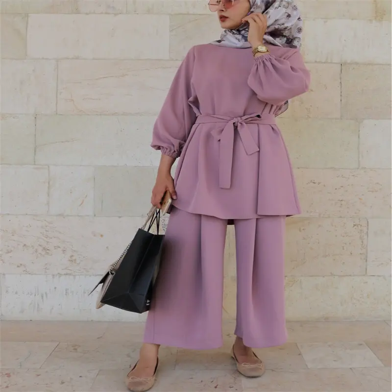 Diseño súper popular temporada mujer ropa islámica Abaya Kaftan túnica Dubai árabe musulmán moda islámica calidad turca