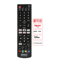 HUAYU RM-L1726 V2 ABS télécommande infrarouge Smart TV compatible avec tous les téléviseurs LG