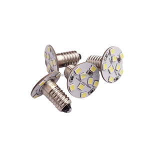 E10/E14 luci di divertimento bianco LED Turbo luce IP65 Lampwick 12V 24V AC/DC 60V 110-120VAC pannello indicatore Led Turbo lampadina - Product Image 3