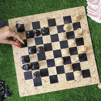Nanwei Stone Wholesale Custom Vintage Marble Chess Board and Pieces Set