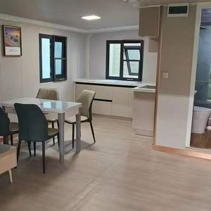 Double Wing Expandable Container <b>House</b> 40ft Luxury 3 Bedrooms 1 Bathroom Prefabricated Villa Portable Living <b>House</b> with Kitchen - Product Image 6