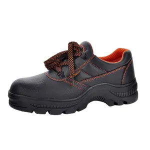 Résistant à la chaleur HRO 300C semelle en caoutchouc chaussures de sécurité avec embout en acier
