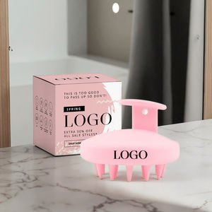 Depurador corporal facial de silicona 2 en 1, cepillo de baño de ducha de silicona de cuerpo completo, masajeador de cuero cabelludo para <span class=keywords><strong>Amazon</strong></span>, champú suave de Venta caliente - Product Image 1