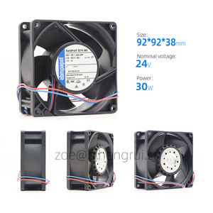 Ventiladores Axiales de Refrigeración ebmpapst 3214JH3 DC 24V 140CFM 69dBA 92X92X38mm 9238 9cm con Rodamientos de Bolas y Cables para Inversor 3214JH3-195 - Product Image 2