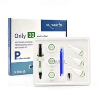 Kit de blanchiment dentaire, gel blanchissant 35% HP, sans BPA, qualité alimentaire, saveur menthe, traitement de blanchiment professionnel