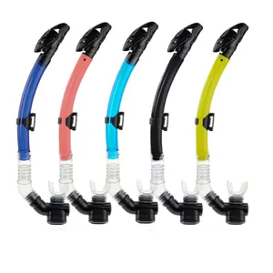 Best Sale Diving Snorkel Tube Full Dry Breathing Pipe Scuba Diving Equipment Snorkeling Gear for Adults