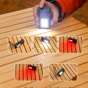 Lámpara repelente de mosquitos portátil para exteriores con tabletas repelentes de mosquitos, luz táctica multifuncional, luz para señuelos de peces - Product Image 2