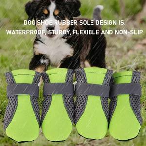 Zenidoo - Botas para Perros Pequeños, Suaves, para Deportes al Aire Libre, Caminar, Reflectantes, Antideslizantes, Transpirables, Impermeables, Calcetines para Perros - Product Image 3