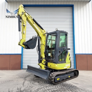 NIMBUS, Modelo Más Vendido en Europa y América, Mini Excavadora con Logotipo Personalizado, Certificación CE y EPA Aprobada - Product Image 5