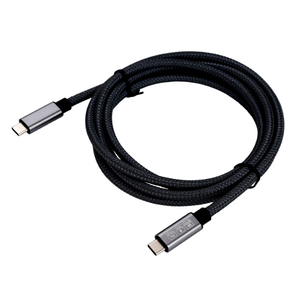 สายเคเบิล USB-C ตัวผู้ ต่อ USB-C ตัวผู้ รองรับการชาร์จไฟ กำลังไฟ 100W ความเร็วสูง 20Gbps รองรับการส่งข้อมูลและวิดีโอ 8K - Product Image 1