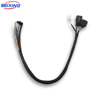 Accessoires de <span class=keywords><strong>moto</strong></span> BeiXing, <span class=keywords><strong>faisceau</strong></span> de câblage simple gauche à 5 fonctions E00273 PVC IP66, phare, projecteur, <span class=keywords><strong>clignotant</strong></span>, interrupteur de klaxon - Product Image 4