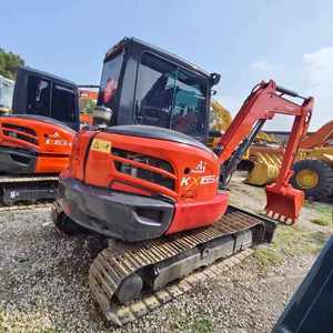Mini-excavatrice d'occasion Kubota KX165-5 avec moteur EPA, modèle <span class=keywords><strong>KX</strong></span> 165-5, excavatrice sur chenilles d'occasion - Product Image 4