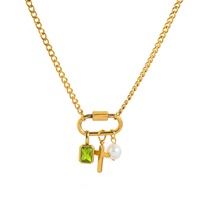 Mousqueton modifiable bricolage breloques vis casier fermoir collier Charmed vie vitrine individualité ajoutant des breloques tactiles personnelles