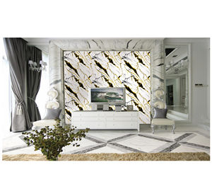 <span class=keywords><strong>Panneau</strong></span> <span class=keywords><strong>mural</strong></span> décoratif en PVC effet marbre UV pour intérieur, idéal <span class=keywords><strong>derrière</strong></span> le téléviseur, moderne, ignifuge et étanche - Product Image 1