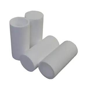 High flow oil filter replacement sintered filter tube type 50 microns porous pe filter for petrochemical engineering system