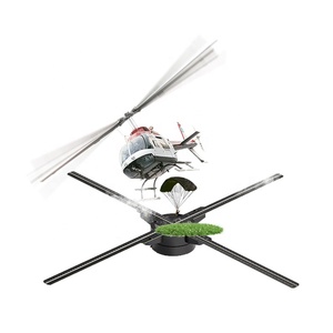 Pantalla LED Transparente con Ventilador Holográfico 3D HDMI Ultra Claro, Pantallas a Todo Color, Equipo de Publicidad, Señalización Digital - Product Image 1