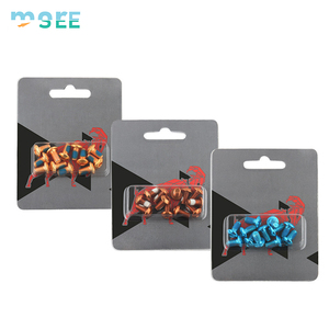 Parafusos de Titânio para Rotor de Freio a Disco de Bicicleta SeeMore <span class=keywords><strong>12</strong></span> Peças M5 X 10mm, Parafuso de Rotor de Bicicleta para Bicicleta de Estrada e Mountain Bike - Product Image 4