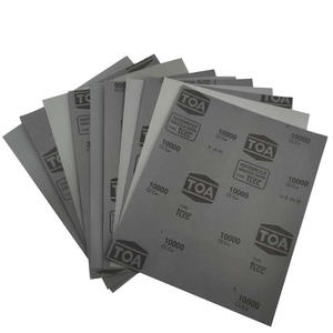 Papier abrasif TOA imperméable, grain 10000, base en carbure de silicium, pour polissage à l'eau, finition miroir - Product Image 1