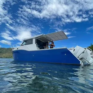 Kapal Pancing Olahraga 7.9M Tiongkok Kapal Layar Catamaran Yacht Mewah Perahu Pancing Aluminium 26ft untuk Dijual Australia