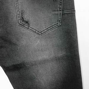 <span class=keywords><strong>กางเกง</strong></span>ยีนส์ขาดเข่าทรงสลิมฟิตสีพื้นคุณภาพสูงสำหรับผู้<span class=keywords><strong>ชาย</strong></span>และผู้หญิง - Product Image 3