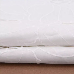 Lotus Leaf ahuecado África corte láser bordado encaje tela algodón encaje adornos - Product Image 6