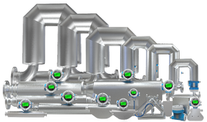 High-Precision Stainless Steel Coriolis Mass <b>Flow</b> <b>Meter</b> 0.15% Digital 4-20mA & Pulse Output OEM for <b>Water</b> Air Gas Oil - Product Image 5