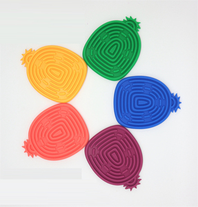 جديد ثنائي الوجهين للأطفال لتخفيف القلق والتوحد من السيليكون لوحة النشاط الحسي - Product Image 4