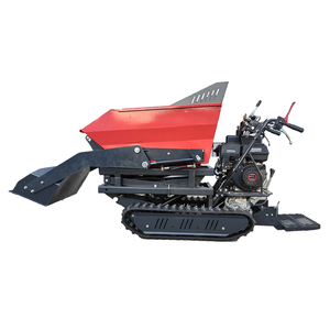 LIVRAISON GRATUITE Mini-dumper sur chenilles automatique et manuel, <span class=keywords><strong>hydraulique</strong></span>, diesel, multifonctionnel, transporteur de chutes, camion-dumper sur chenilles - Product Image 2