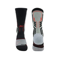 LINGTU Fabricant de chaussettes tube de basket-ball d'élite en nylon avec logo personnalisé Chaussettes de sport antidérapantes à fond de serviette épais pour hommes