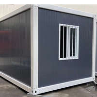 Garage préfabriqué en conteneur, abri de stockage en acier, maison modulaire en conteneur en kit, abri de voiture ouvert pour entrepôt et atelier