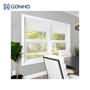 GONHO Double vitrage en aluminium de haute qualité pour volets persiennes, stores à ouverture <span class=keywords><strong>verticale</strong></span> intégrés pour fenêtres, étanches. - Product Image 2