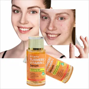 Kurkuma & Vitamine C Essence Anti Acne Whitening Polijsten Stralende Huid Gezicht Serum Voor Vrouwen Schoonheid