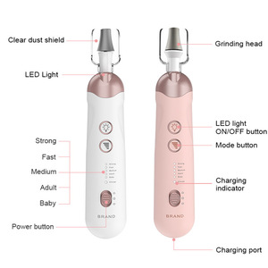 Set Profesional de Manicura y Pedicura 8 en 1, Lima de Uñas Inalámbrica de 5 Velocidades, Taladro Eléctrico Portátil para Uñas - Product Image 5