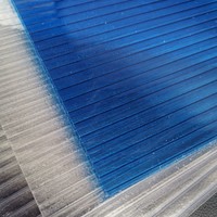 Feuille de polycarbonate résistant aux UV aux couleurs vives pour piscine Villa Utilisation